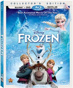 Frozen Box Art Anna, Elsa, Olaf, Sven, Kristoff