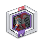 Disney Infinity 2.0 guardians of the Galaxy hex disc Star-Lord