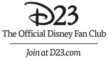 D23 The Official Disney Fan Club Logo with URL
