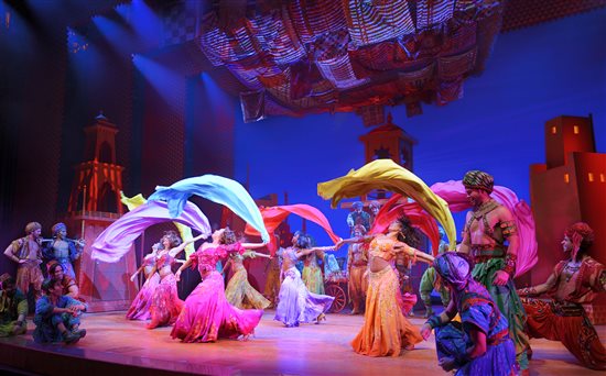 The Arabian Nights number from Disney's Aladdin