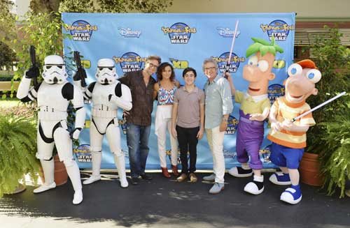 Phineas and Ferb in Star Wars