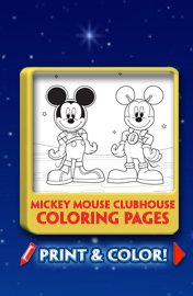 Mickey Mouse Clubhouse COLORING PAGES