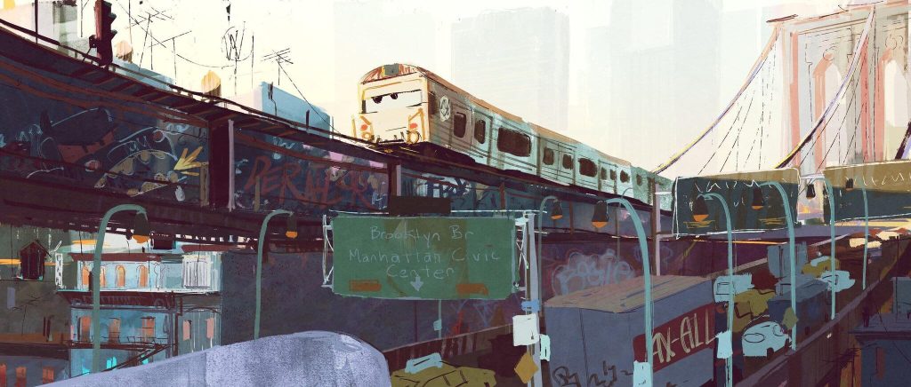 Metro - Cars Spin-Off Concept Art